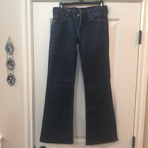 7 For all Mankind flair cut Sz 28 inseam 30”(SKU 150)